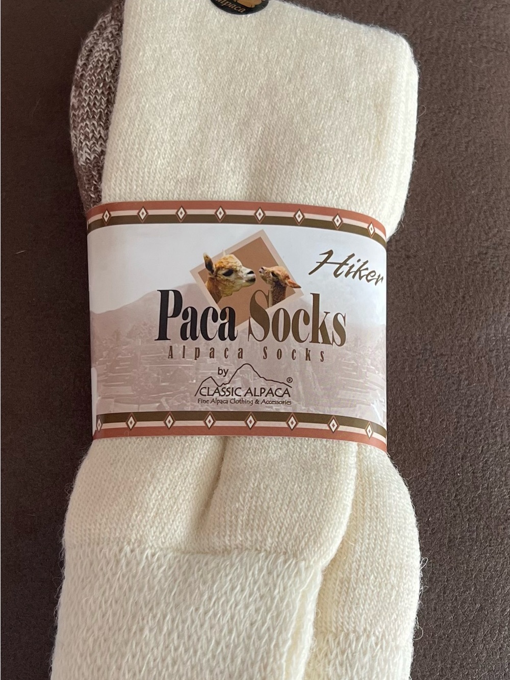 Paca Socks Hiker Alpaca Socks unisex size medium